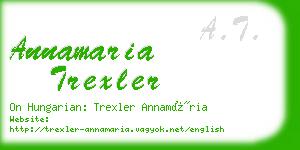 annamaria trexler business card